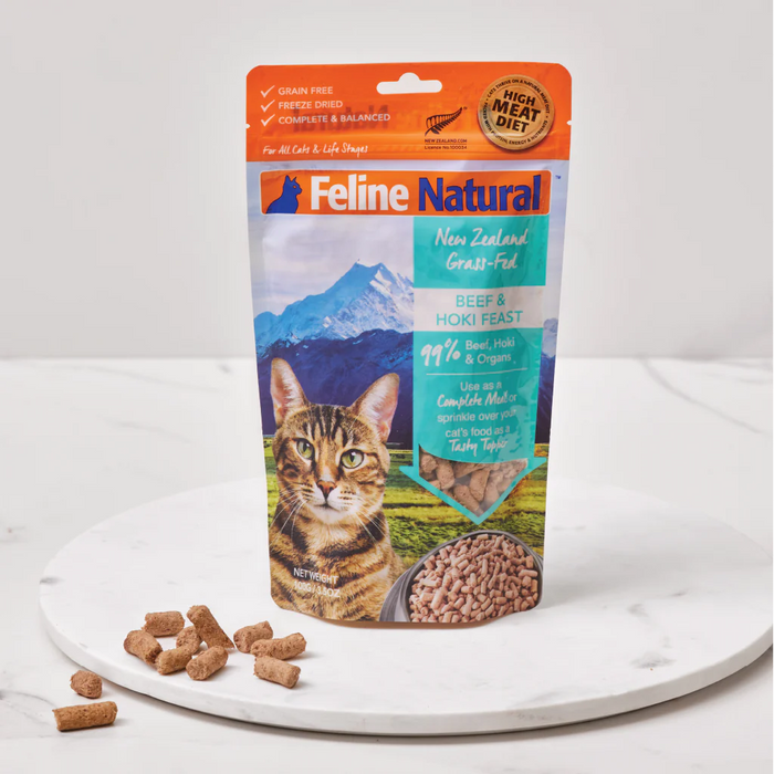 Feline Natural Beef & Hoki Feast