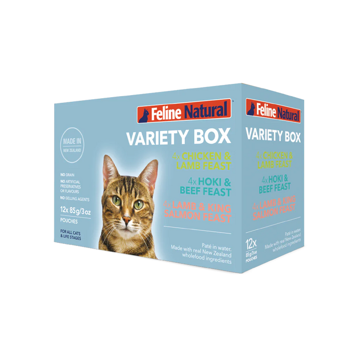 Feline Natural 85g Pouches Variety Pack
