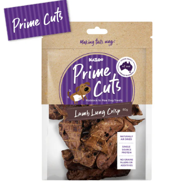 Kazoo Prime Cuts Lamb Lung Crisp - 80g
