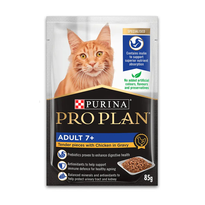 Proplan Cat Senior 7+ 85g 12pk - Chicken