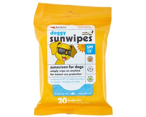 DOGGY SUN WIPES SPF15 20PK