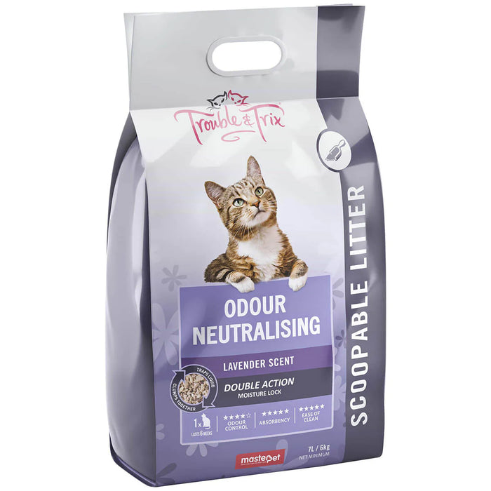 Trouble & Trix Lavender Clumping Litter