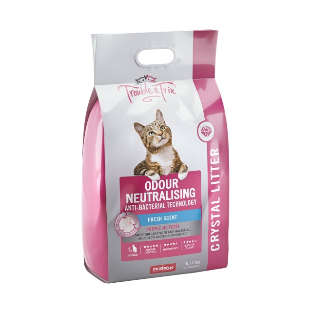 Trouble & Trix Fresh Scent Crystal Litter