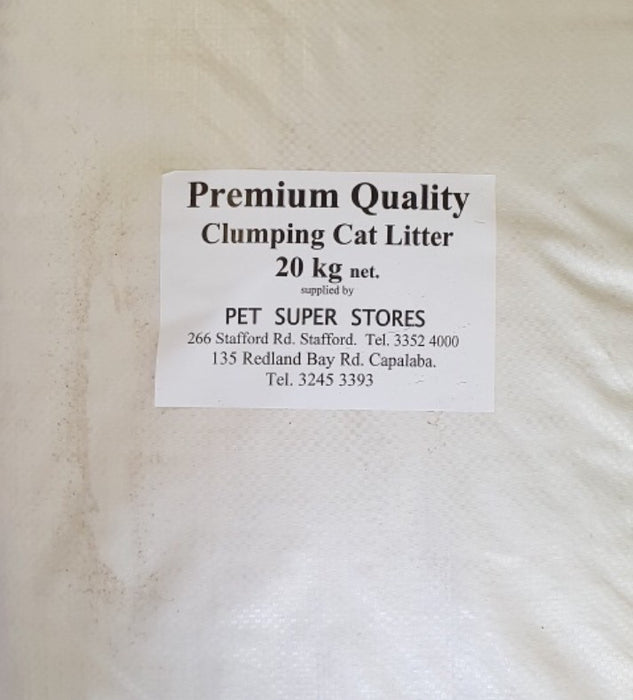 Premium Quality Clumping Cat Litter 20kg