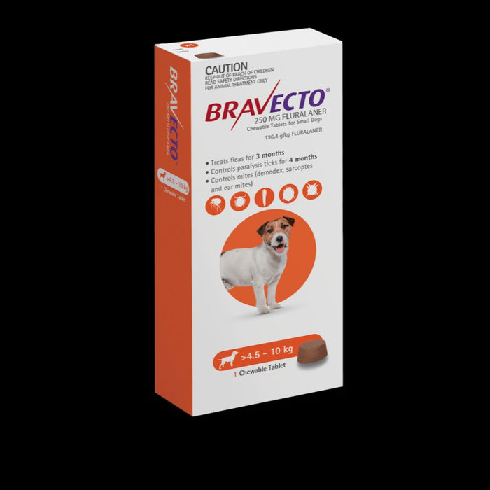 Bravecto Chew Small Dog 4.5-10kg