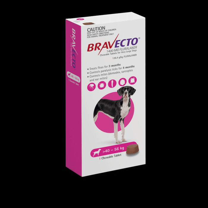 Bravecto Chew XLge Dog 40-56kg