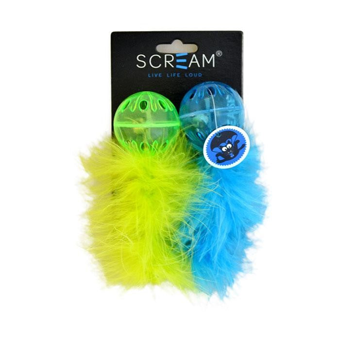 Scream LATTICE BALL w/FEATHER