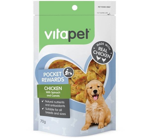 VP Trainers Chick/veg bone 70g