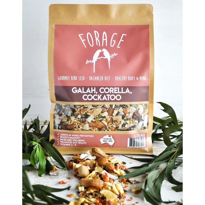 Forage Cockatoo, Galah & Corella Mix