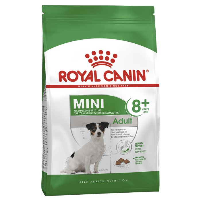 R/Canin Mini 8+