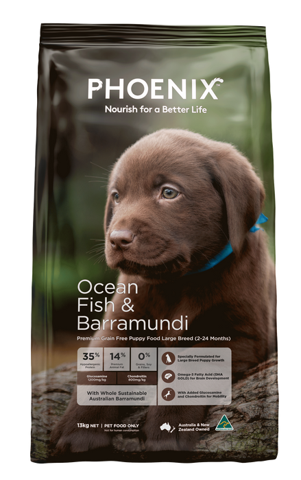 Phoenix Puppy LB Ocean Fish & Barramundi