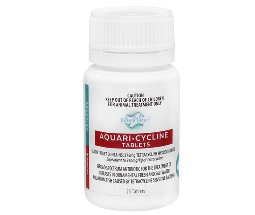 Blue Planet Aquaricycline Tabs 25pk