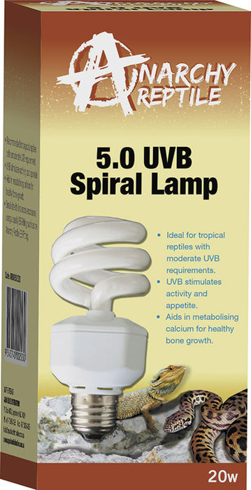 AR 5.0 UVB Spiral Lamp