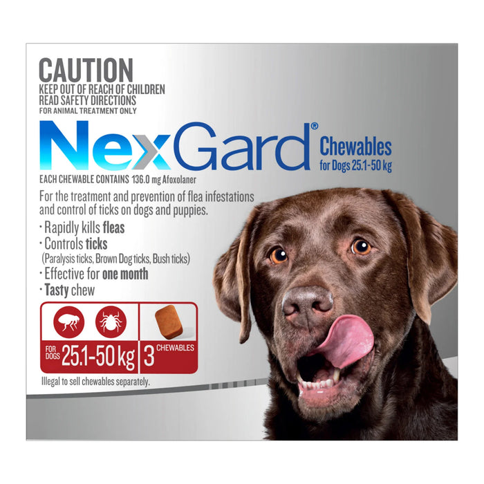 Nexgard Large Dog Red