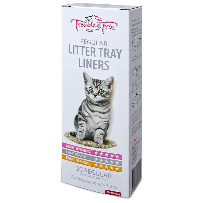 Trouble & Trix Litter Liners 20pk