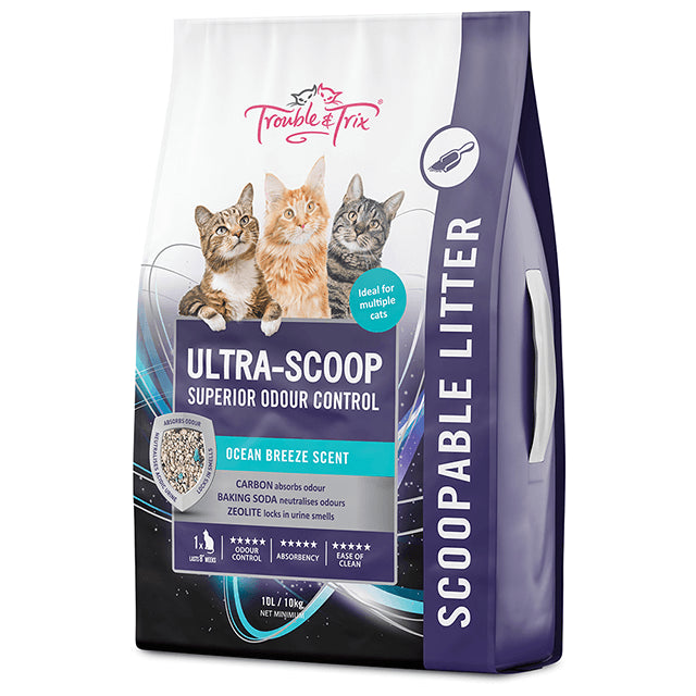 Trouble & Trix Ultra Scoop Litter 10L