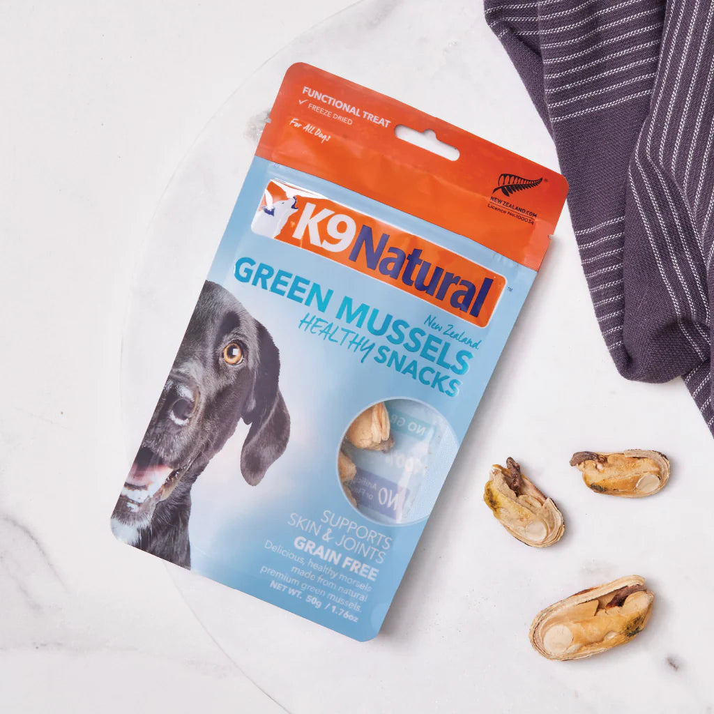 K9 Natural Green Lipped Mussel Bites 50g — Pet Superstore