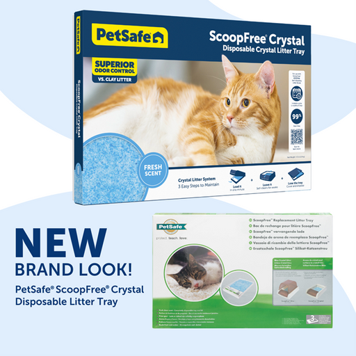 Pet Safe Scoopfree Crystal Disposable Litter Tray 1pk