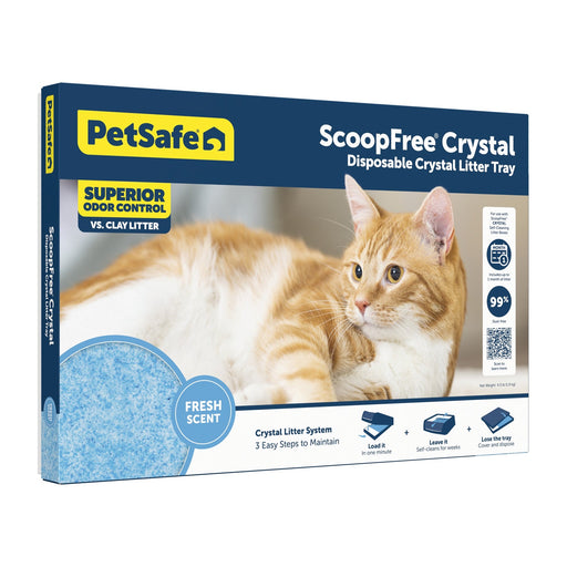 Pet Safe Scoopfree Crystal Disposable Litter Tray 1pk