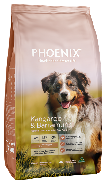 Phoenix Dog Kangaroo & Barramundi 13kg