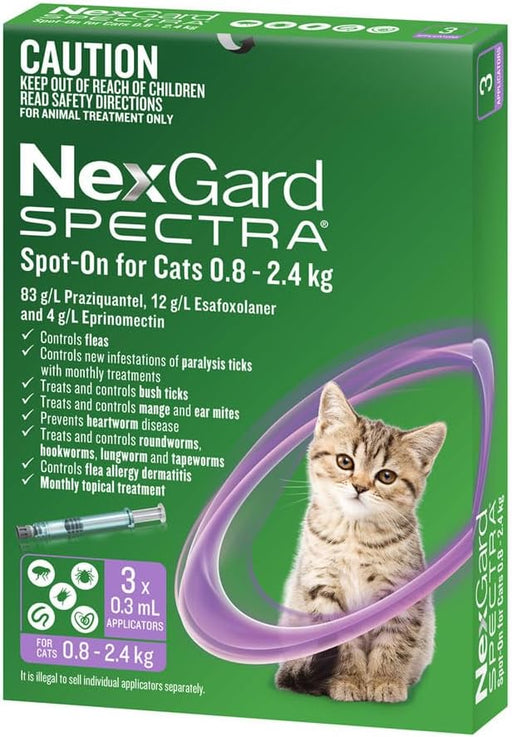 Nexgard Spectra Cat Small [Sz:3pk]