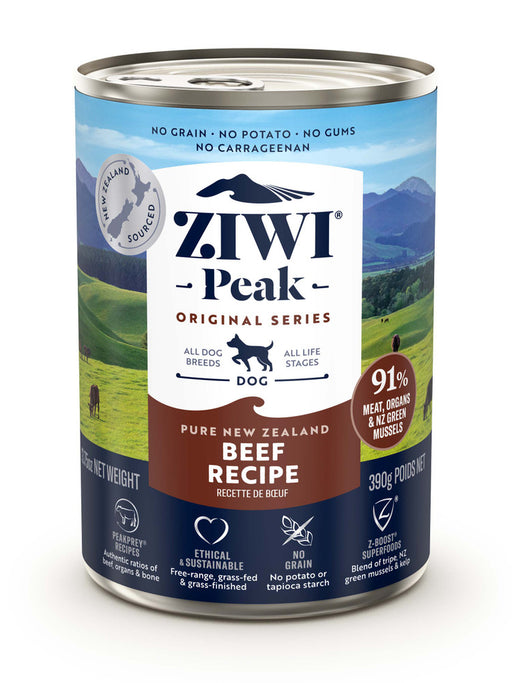 Ziwi Peak Dog Can Beef 390g