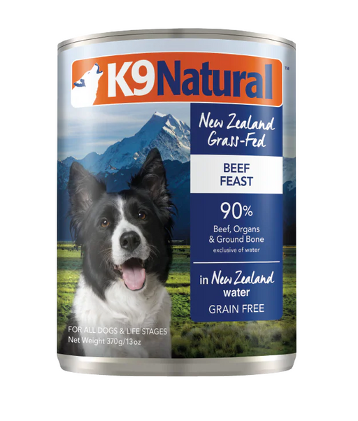 K9 Natural Beef Feast Can 370g