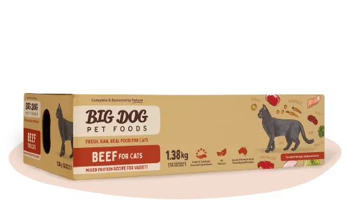 Big Dog Barf Beef For Cats