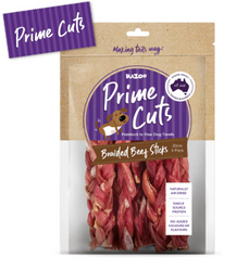 Current price Kazoo Prime Cuts Braided Beef Sticks -20cm 6pk
