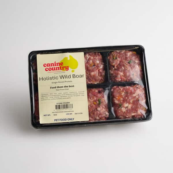 CANINE COUNTRY Holistic Wild Boar Portion Pack 1kg