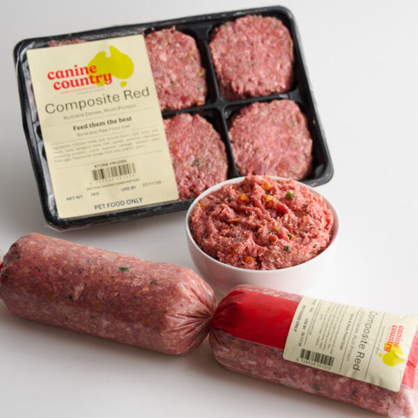CANINE COUNTRY Composite Red BARF Roll