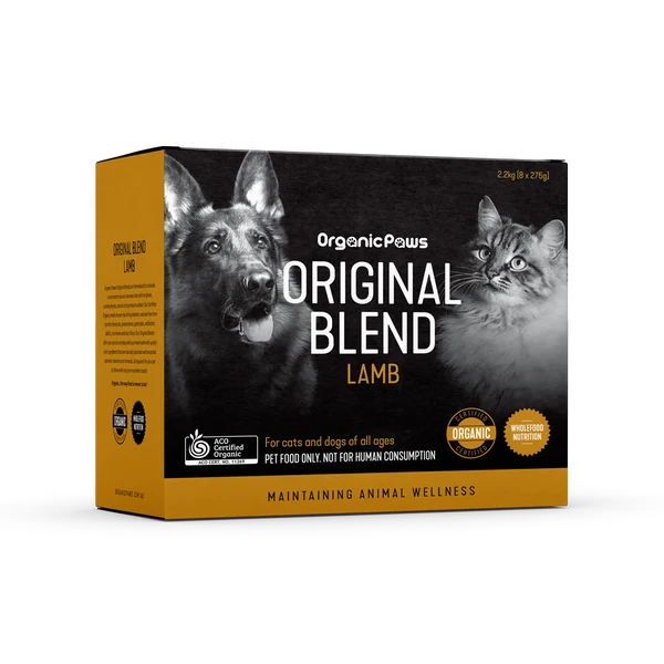 ORGANIC PAWS Original Blend Lamb 2.2kg