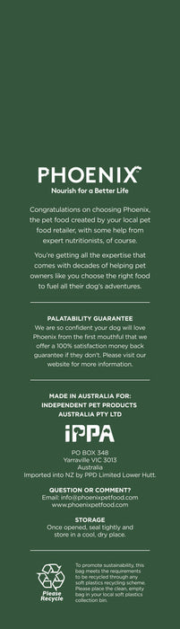 Phoenix Dog Lamb & Sweet Potato 13kg
