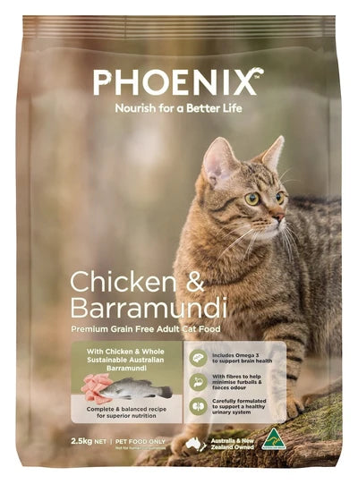 Phoenix Cat Adult Chicken & Barramundi 2.5kg