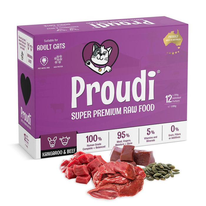 Proudi NEW Roo & Beef Cat