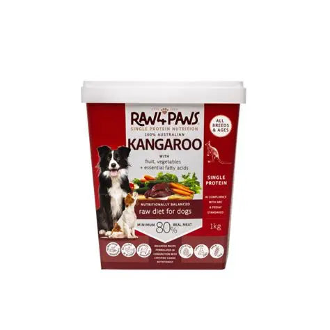 RAW 4 PAWS ROO CONTAINER 900G