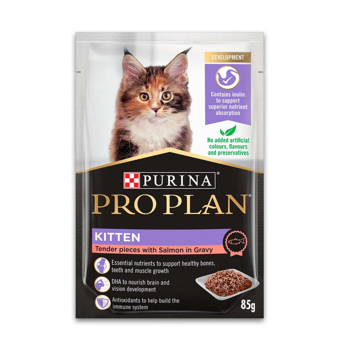 Proplan Kitten Gravy 85g 12pk - Salmon