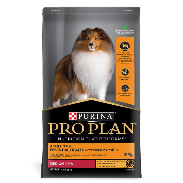Proplan Dog Adult Essential Medium Breed 15kg