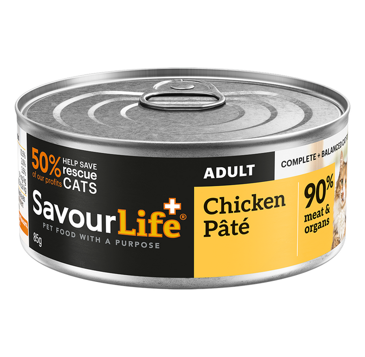 Savour Life Chicken Adult Cat Food 12x85g