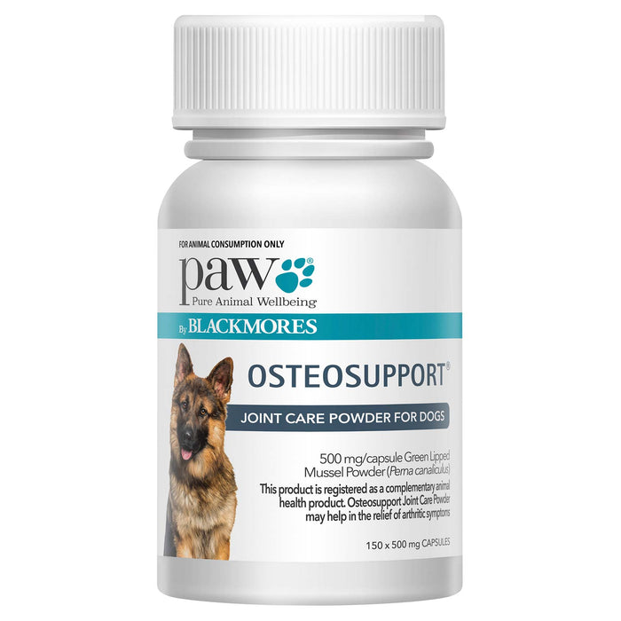 PAW Dog Osteosupport Capsules