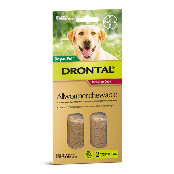 Drontal Dog Chews 35kg