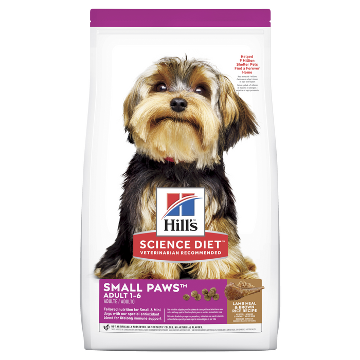 SDD Adult Small Paws Lamb & Rice