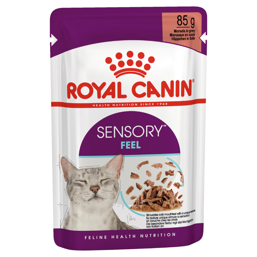 Royal Canin Sensory Feel in Gravy Adult Wet Cat Food, 85g