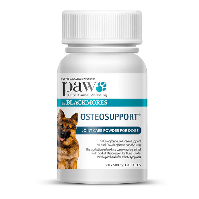 PAW Dog Osteosupport Capsules